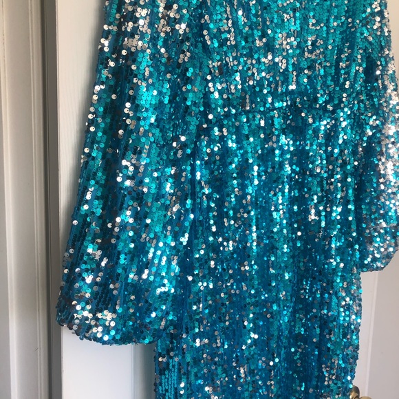 Size 1XL Shein Curve Sequined Party Dress - Picture 3 of 6